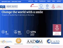 Tablet Screenshot of en.dentestet.ro